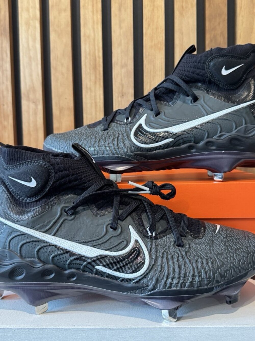 SIZE 10 MENS - Nike Alpha Huarache NXT Metal Elite Baseball Cleats DJ6517-010